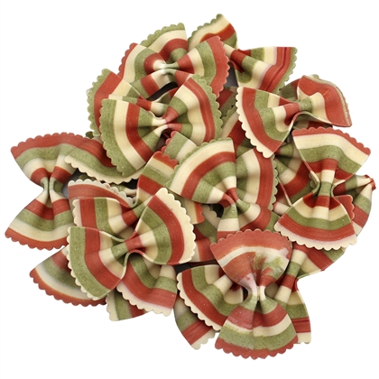 Italian Bowties (Farfalle Italia) Colored Pasta