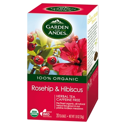 Organic Rosehip and Hibiscus Tea