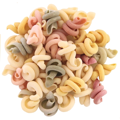Little Spinning Tops "Trottoloni" Colored Pasta