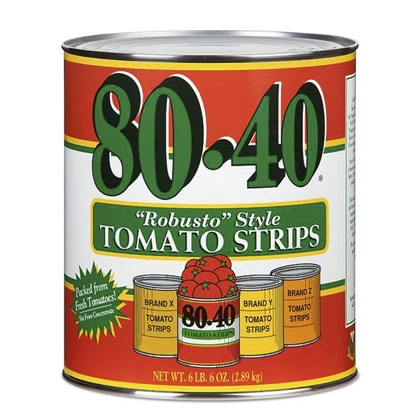 80 40 Tomato Strips