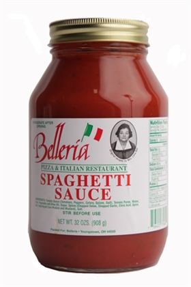 Belleria Spaghetti Sauce
