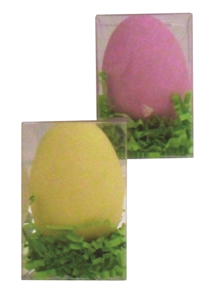 Chocolate Egg in Clear Box