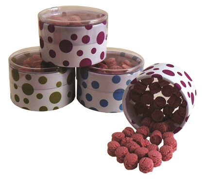 Round Polka Dot Box