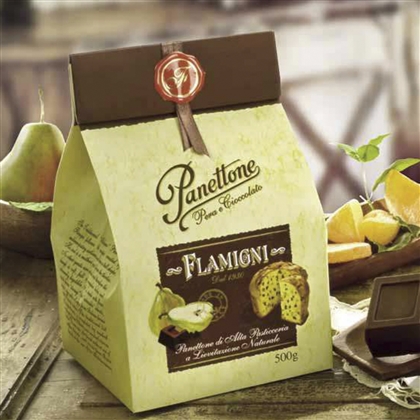 Flamigni Pear and Chocolate Panettone