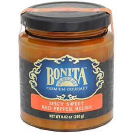 Bonita Spicy Sweet Red Pepper Relish