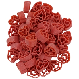 Red Hearts "Cuoricini" Colored Pasta