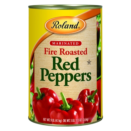 Fire Roasted Red Peppers 12 oz